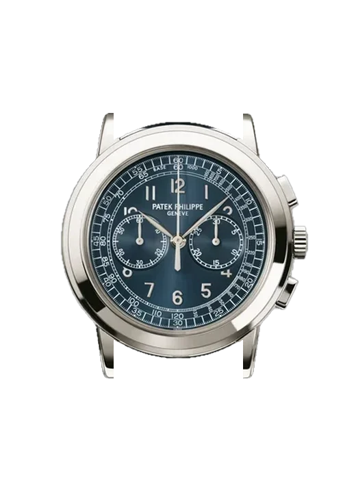 Complications 5070P-001 con Correa de piel de cocodrilo en nubuck negro con costuras a juego cosidas a mano