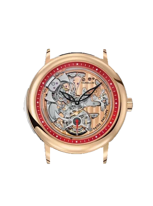 Grand Complications 5303R-010 with Black Nubuck Alligator Strap with Hand-Stitched Tone-on-Tone Stitching
