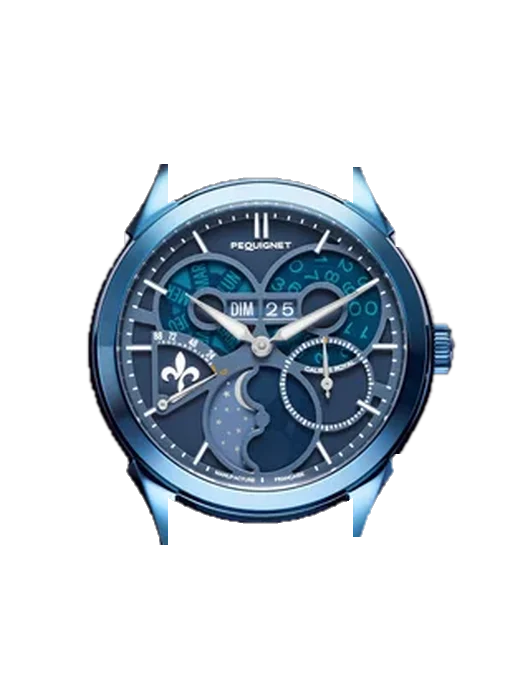 Royale Royale Saphir Watch - Limited Edition avec Bracelet Grand Cavalier Cuir Orange