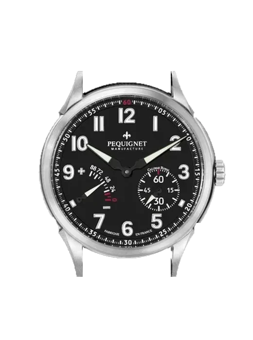 Royale Titane 9032843CN with Grand Cavalier Leather Strap Orange