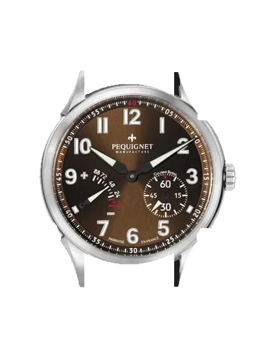 Royale Titane 9032883 / 30 con Cinturino Grand Cavalier Cuir Arancione