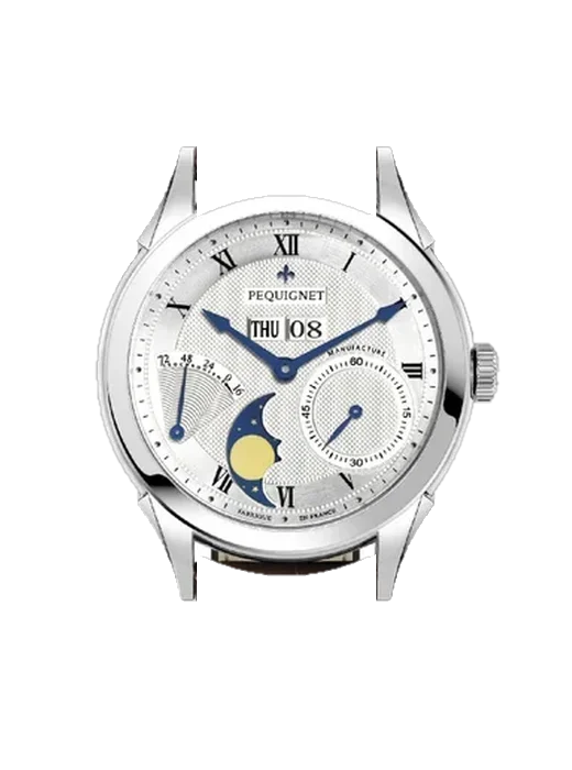 Rue Royale 9010437CG con Cinturino Vitello Vintage Marrone — Patina Naturale