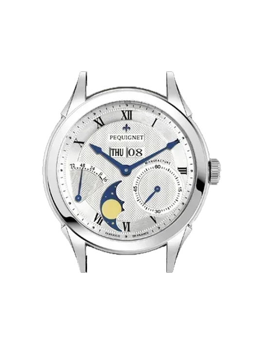 Rue Royale 9010437CN con Cinturino Vitello Vintage Marrone — Patina Naturale