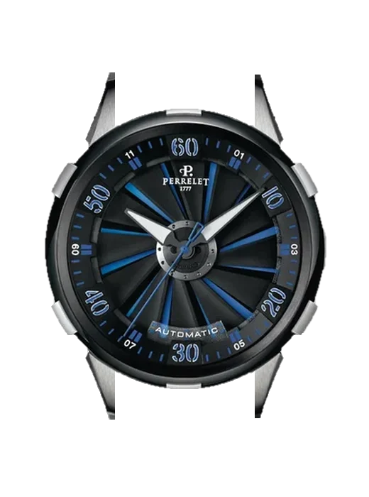 Turbine A1050/5 con Cinturino Vitello Vintage Marrone — Patina Naturale