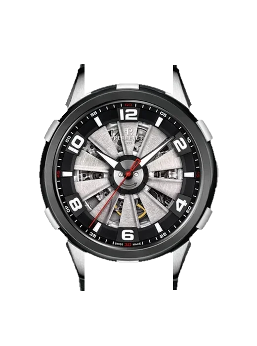 Turbine A1082/1A con Cinturino Grand Cavalier Cuir Arancione