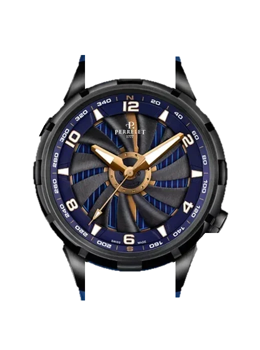 Turbine A1088/1 con Cinturino Grand Cavalier Cuir Arancione