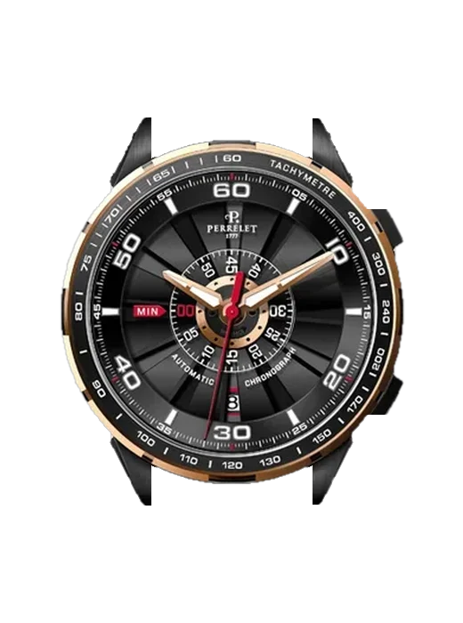 Turbine A3036/1 con Cinturino Grand Cavalier Cuir Arancione