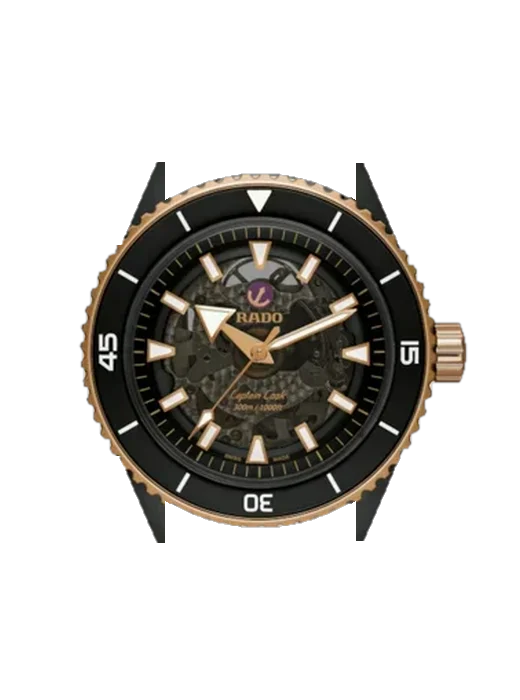 Captain Cook R32127162 with Grand Cavalier Leather Strap Orange