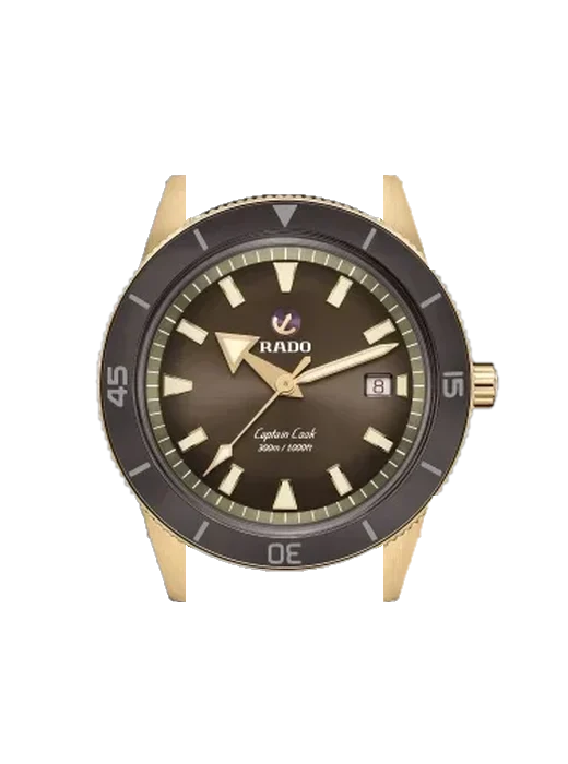 Captain Cook R32504306 with Grand Cavalier Leather Strap Orange