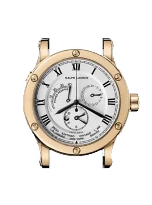 Sporting RLR0211700 with Grand Cavalier Leather Strap Orange