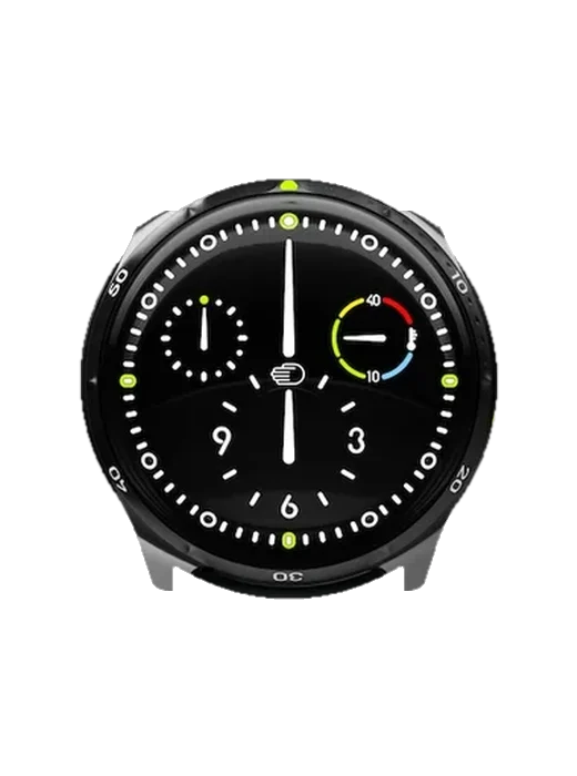 Type 5 Type 5B avec Bracelet de montre en cuir de veau vintage marron — Patine naturelle