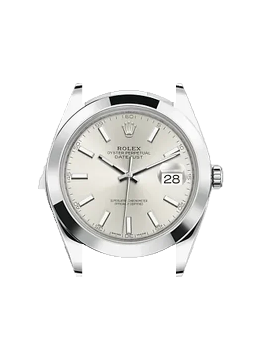 Datejust 41 126300-0003 con Correa Grand Cavalier de cuero naranja