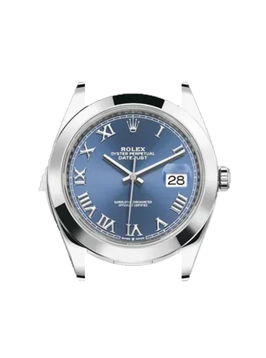 Datejust 41 126300-0017 avec Bracelet Grand Cavalier Cuir Orange