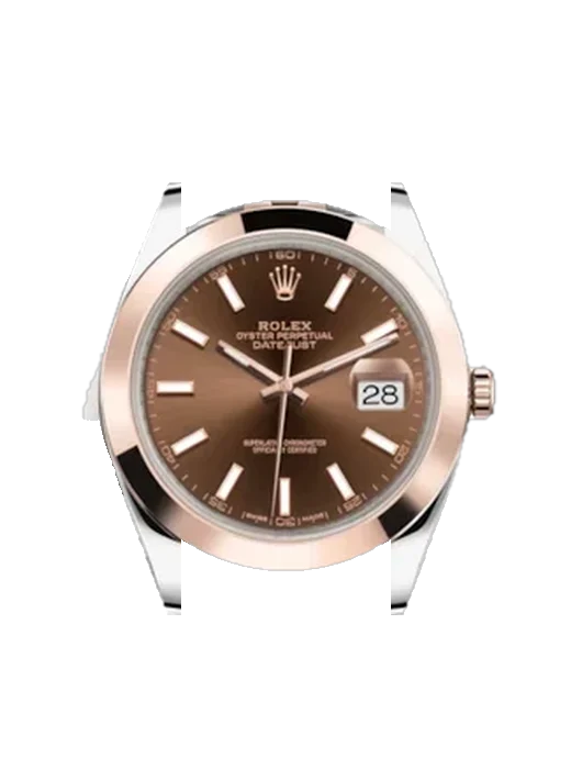 Datejust 41 126301-0002 con Cinturino Grand Cavalier Cuir Arancione