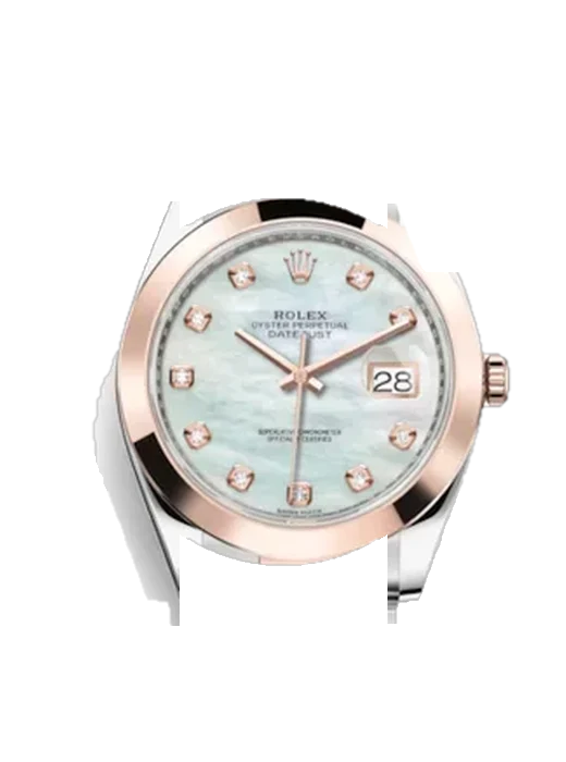 Datejust 41 126301-0013 avec Bracelet Grand Cavalier Cuir Orange