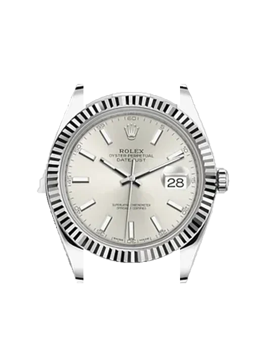 Datejust 41 126334-0003 avec Bracelet Grand Cavalier Cuir Orange