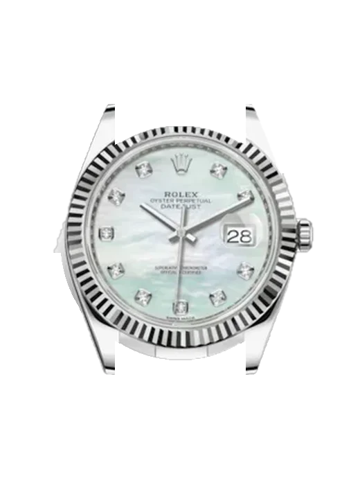 Datejust 41 126334-0019 con Cinturino Grand Cavalier Cuir Arancione