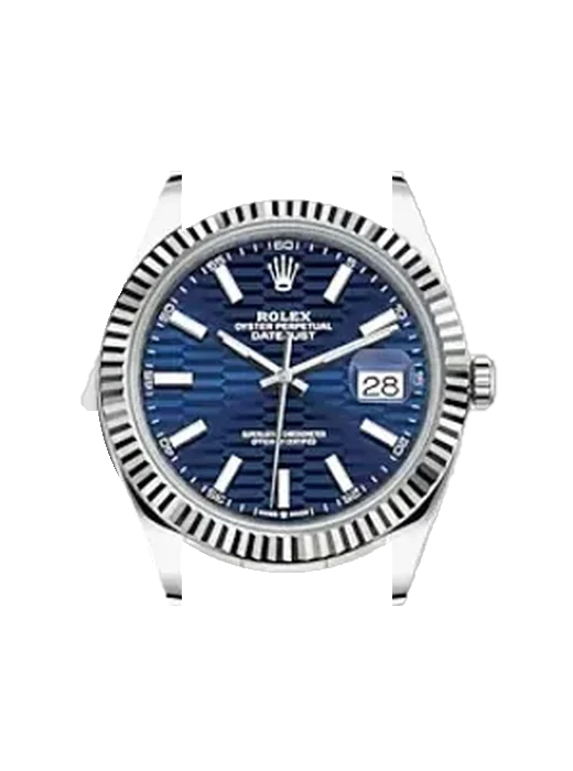 Datejust 41 126334-0031 con Cinturino Grand Cavalier Cuir Arancione