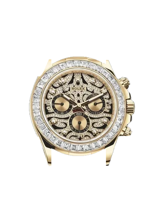 Daytona 116588TBR-0003 avec Bracelet Grand Cavalier Cuir Orange