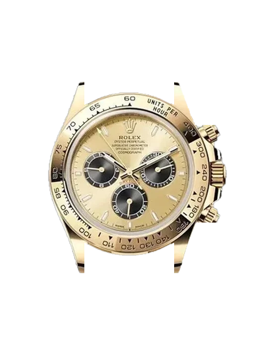 Daytona 126508-0006 con Correa Grand Cavalier de cuero naranja