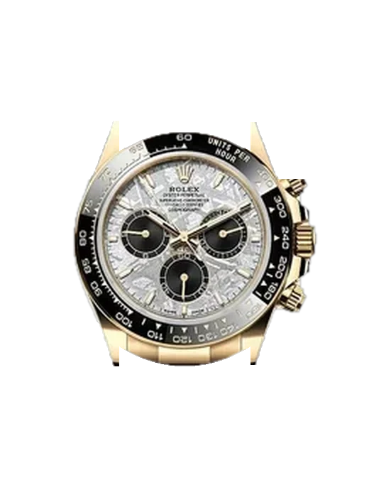 Daytona 126518LN-0016 con Correa híbrida de piel de cocodrilo y caucho azul