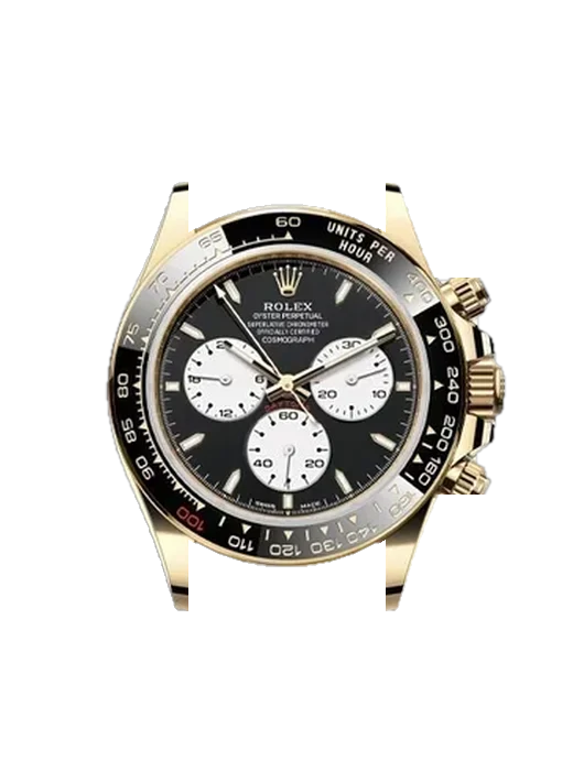 Daytona 126528LN-0001 con Correa Grand Cavalier de cuero naranja