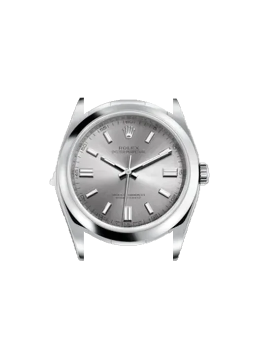 Oyster Perpetual 36 116000-0009 with Grand Cavalier Leather Strap Orange