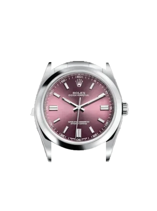 Oyster Perpetual 36 116000-0010 avec Bracelet Grand Cavalier Cuir Orange