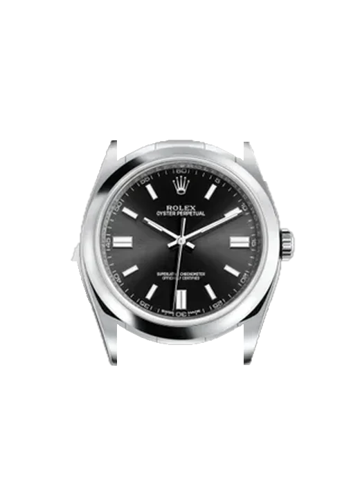 Oyster Perpetual 36 116000-0013 con Cinturino Grand Cavalier Cuir Arancione