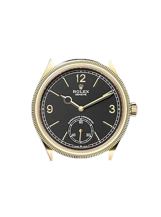 Perpetual 1908 52508-0002 con Correa Grand Cavalier de cuero naranja
