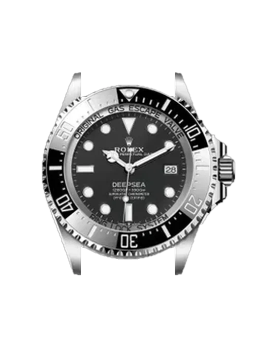 Sea-Dweller 136660-0006 with Swift Red Leather Strap