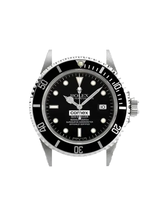 Sea-Dweller 16600 Comex MK2 mit Grand Cavalier Cuir Armband Orange