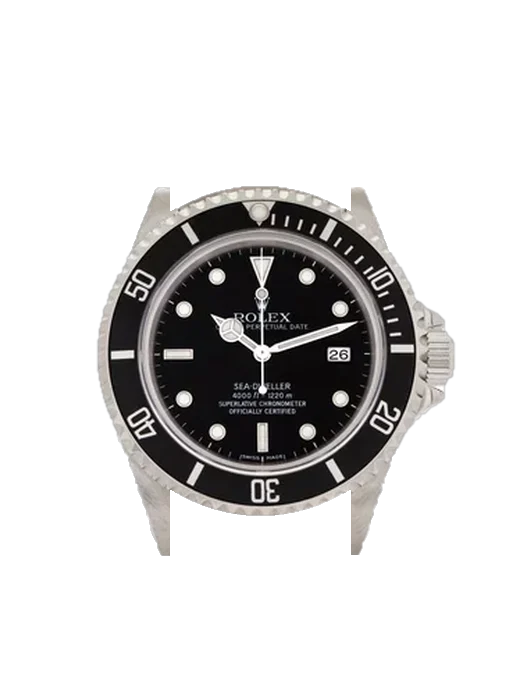 Sea-Dweller 16600 SuperLuminova con Correa Grand Cavalier de cuero naranja