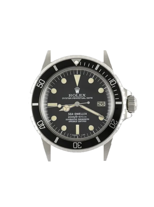 Sea-Dweller 1665 with Grand Cavalier Leather Strap Orange