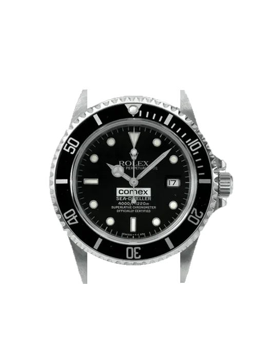 Sea-Dweller 16660 Comex mit Grand Cavalier Cuir Armband Orange