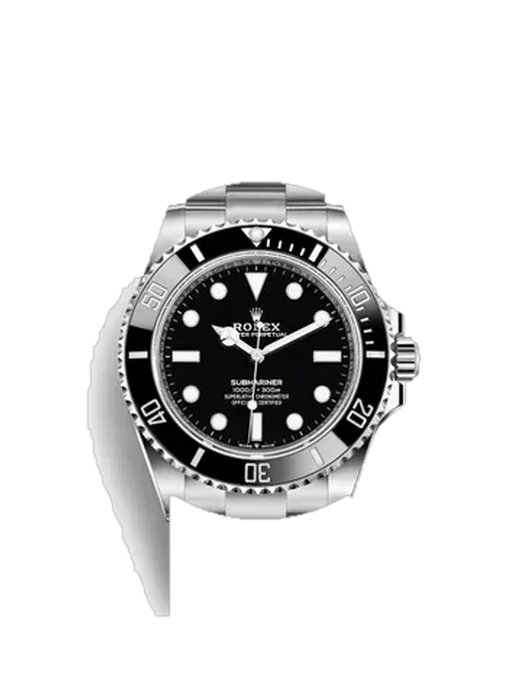 Submariner 124060 con Correa Grand Cavalier de cuero naranja