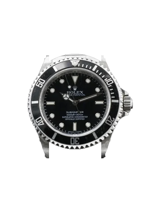 Submariner 14060M-0004 mit Hybrid Armband aus Alligator und Kautschuk Blau