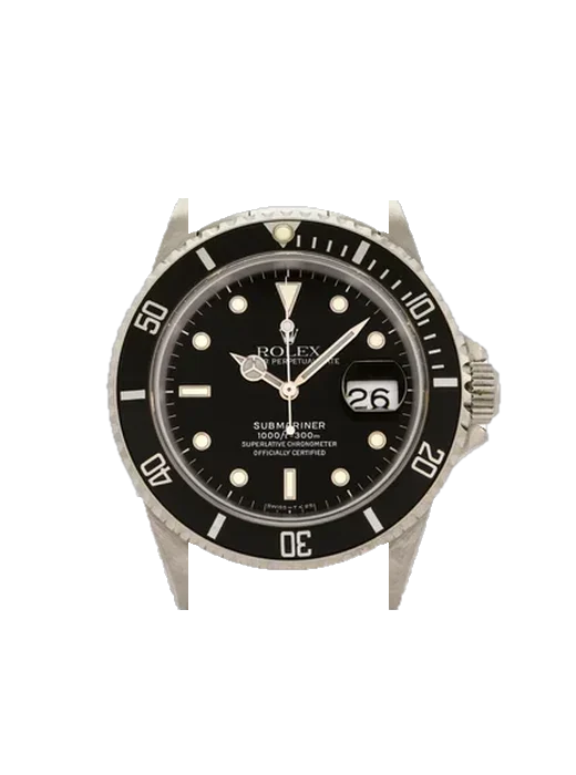 Submariner 16610 Tritium con Cinturino Grand Cavalier Cuir Arancione