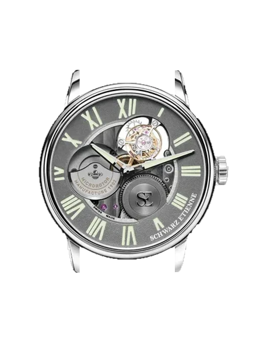 La Chaux-de-Fonds WCF09TSE06SS01AA con Cinturino Vitello Vintage Marrone — Patina Naturale