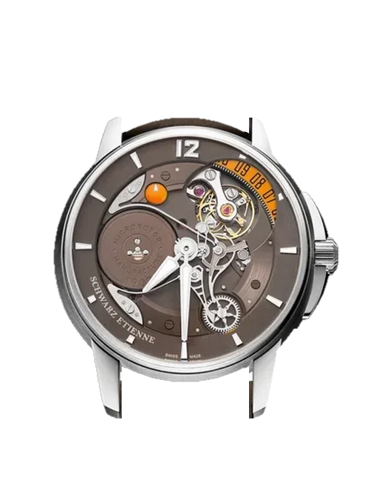 Roswell WRW11TJ32SS21AA con Correa híbrida de piel de cocodrilo y caucho azul