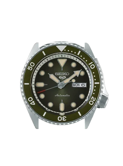 5 Sports SRPD75K1 with Blue Alligator and Rubber Hybrid Strap