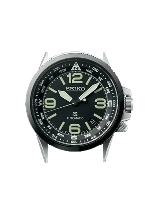Prospex Land SRPA71K1 with Grand Cavalier Leather Strap Orange