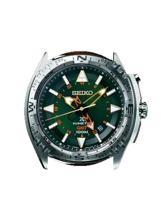 Prospex Land SUN051P1 avec Bracelet de montre en cuir de veau vintage marron — Patine naturelle