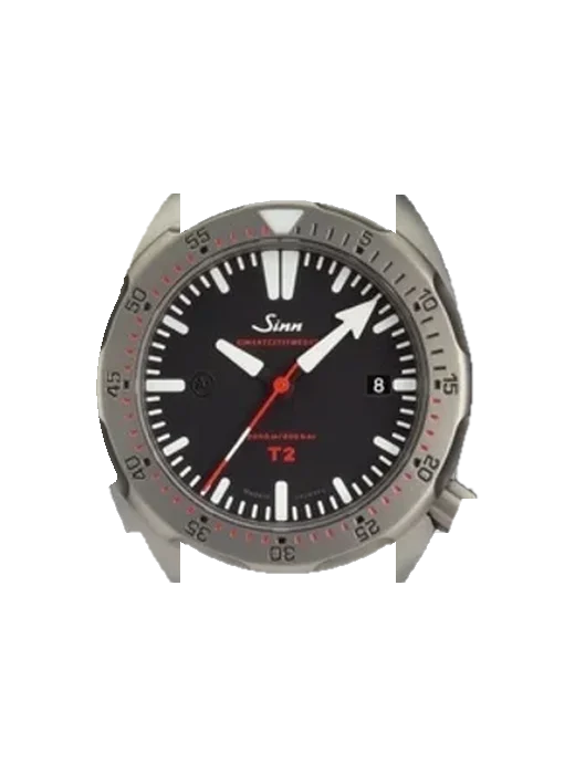 Diving Watches 1015.010 mit Vintage Kalbslederarmband Braun — Natürliche Patina
