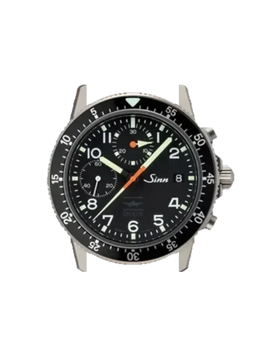 Instrument Chronographs 103.0793 mit Grand Cavalier Cuir Armband Orange