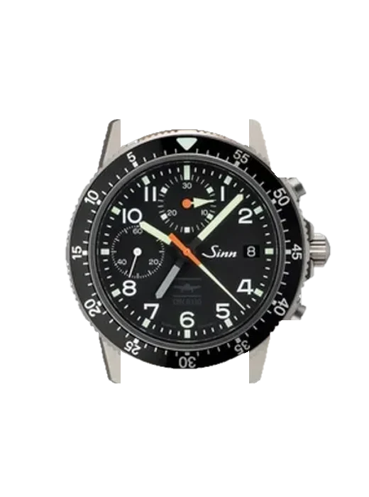 Instrument Chronographs 103.0794 with Grand Cavalier Leather Strap Orange