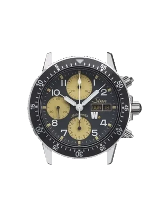 Instrument Chronographs 103StSawanted with Grand Cavalier Leather Strap Orange