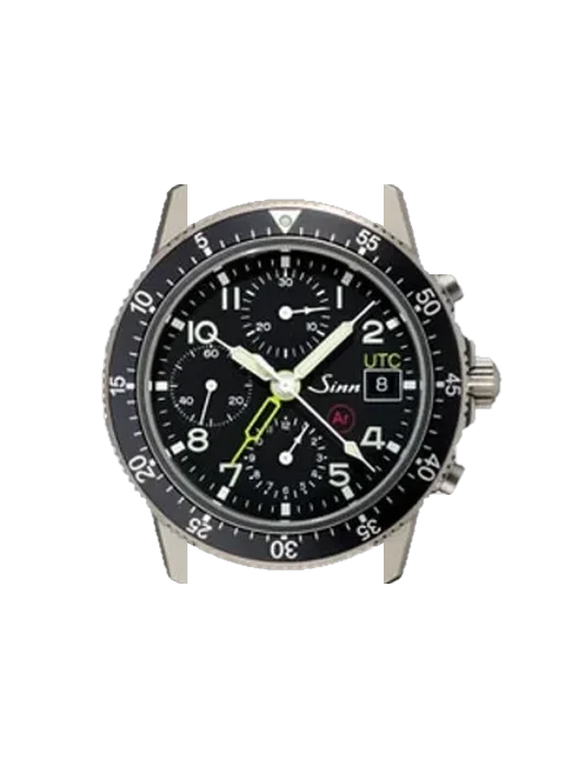 Instrument Chronographs 103TiArUTC with Grand Cavalier Leather Strap Orange