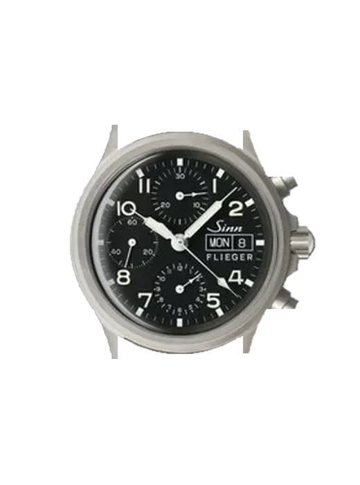 Instrument Chronographs 356.020 with Grand Cavalier Leather Strap Orange