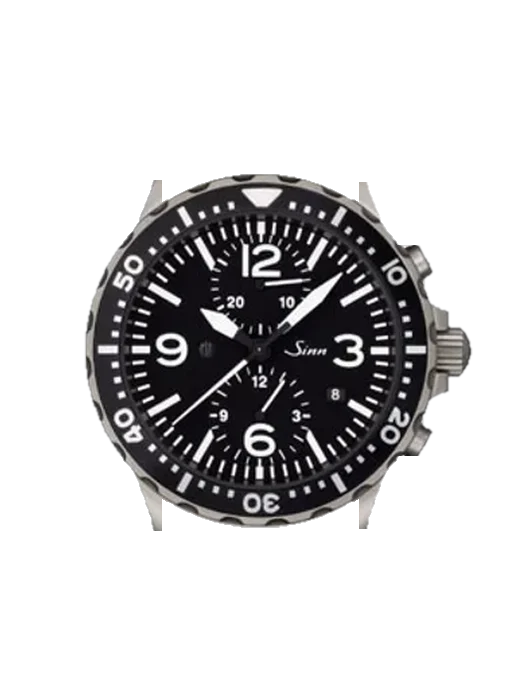 Instrument Chronographs 757.010 with Vintage Brown Calfskin Strap — Natural Patina